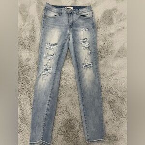 Light Blue Women's Jeggings